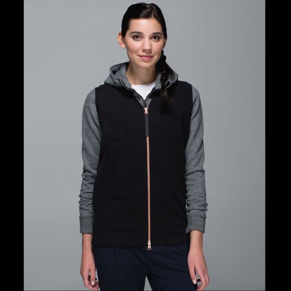 Lululemon Departure Vest - Rose Gold Hardware